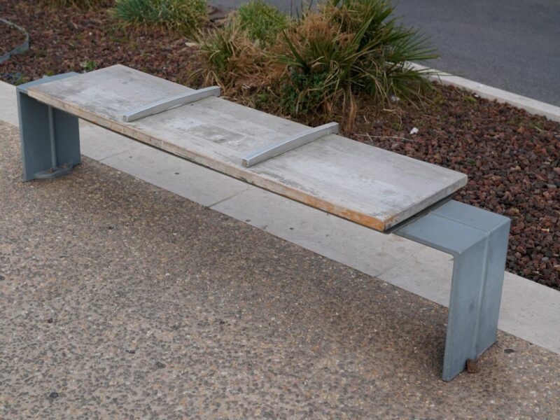 hostile architecture, can't even sit for free
