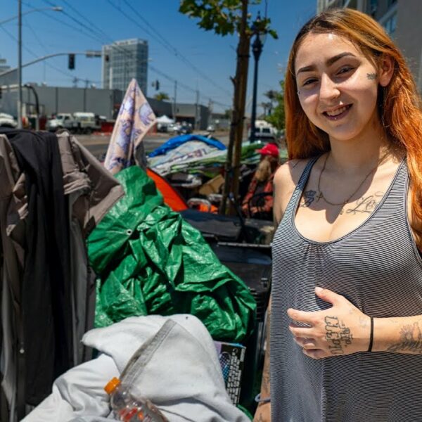 20 Years Old, Pregnant, and Living in a Tent Homeless in San Diego