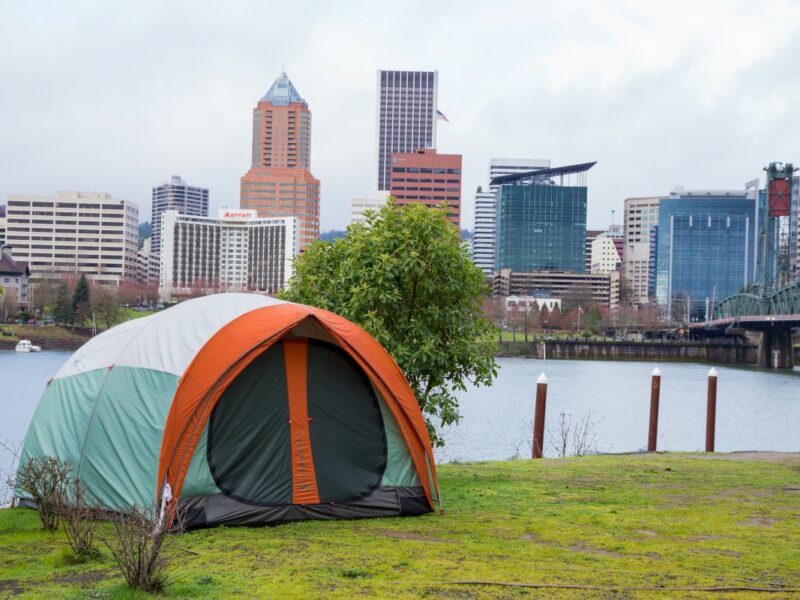 Portland Daytime Camping Ban