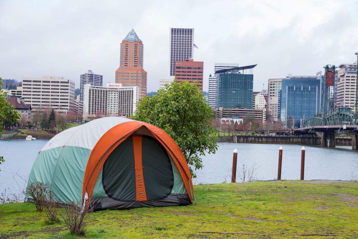 Portland Daytime Camping Ban