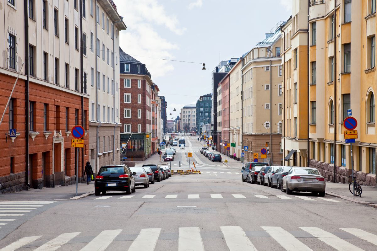 Finland Helsinki Streets