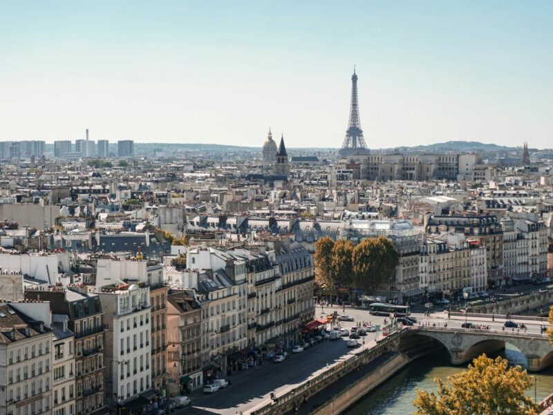 The city of Paris where the investment in public housing successfully reduces homelessness