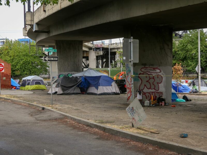 Portland homelessness and daytime camping